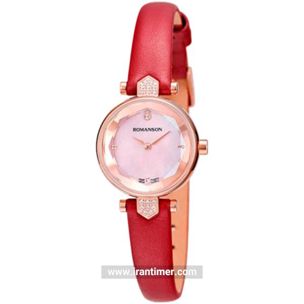 قیمت و خرید ساعت مچی زنانه رومانسون(ROMANSON) مدل RL6A04QLQRMER1-PINK فشن | اورجینال و اصلی