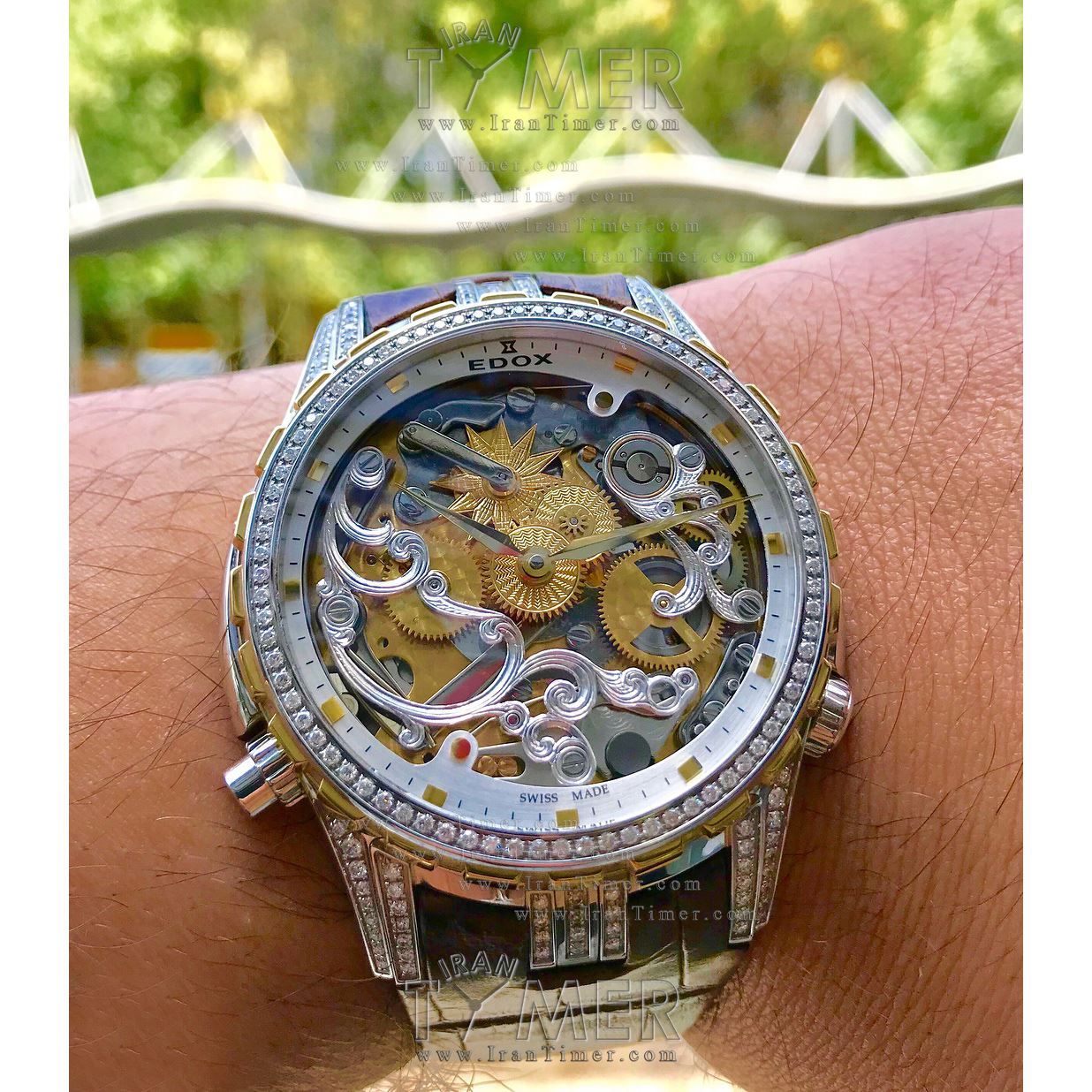 قیمت و خرید ساعت مچی مردانه ادُکس(EDOX) مدل 87003-318D2-AID-005 کلاسیک | اورجینال و اصلی