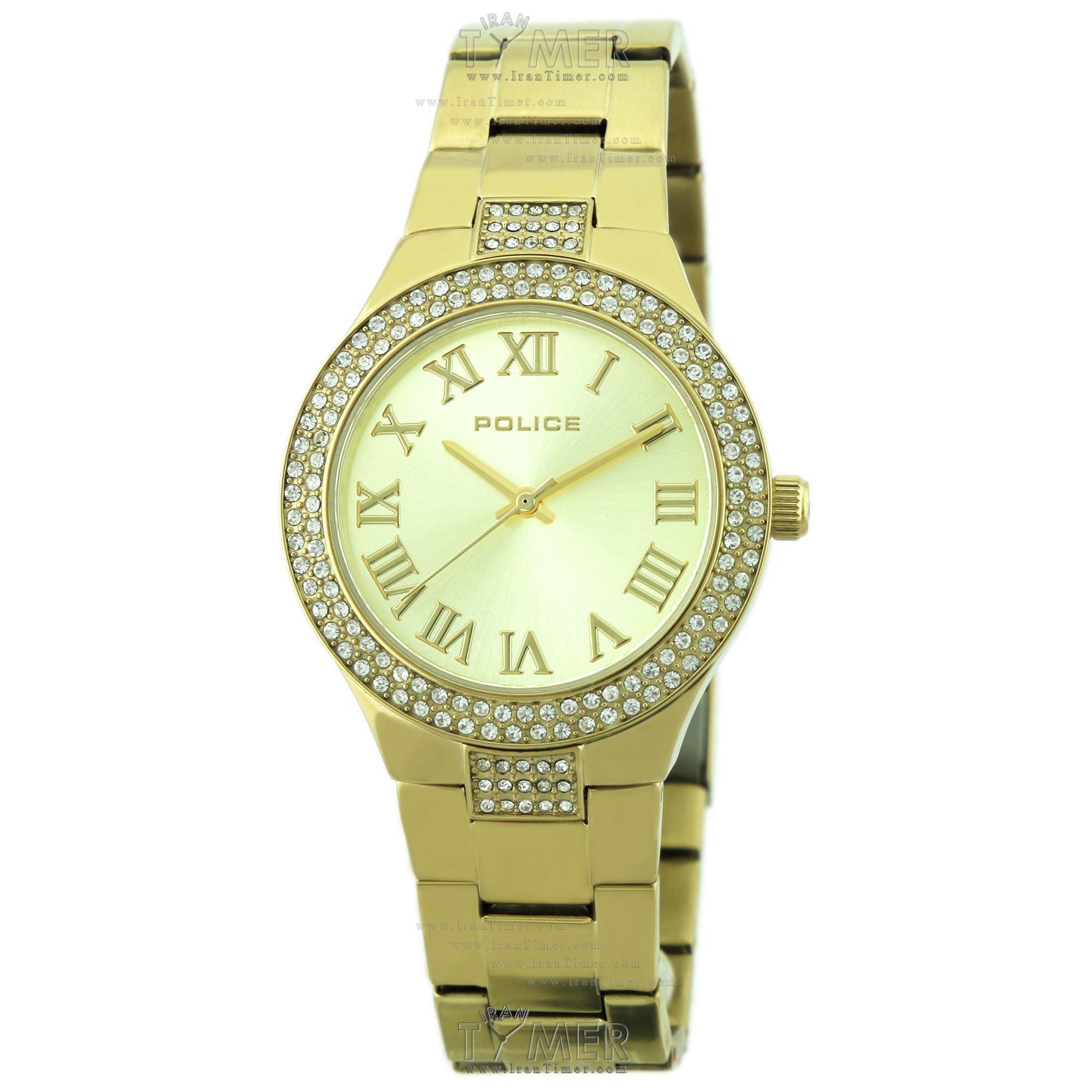 قیمت و خرید ساعت مچی زنانه پلیس(POLICE) مدل P13078MSG-06M کلاسیک | اورجینال و اصلی