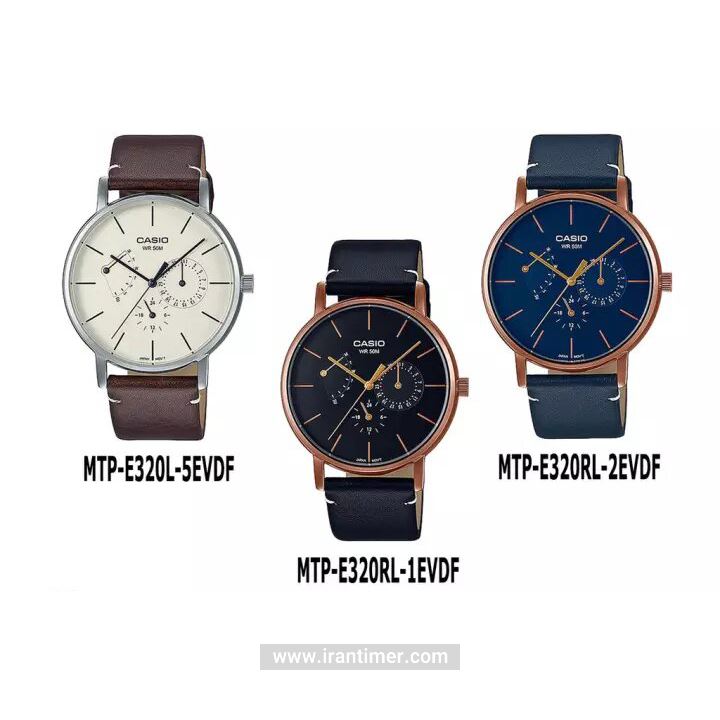 قیمت و خرید ساعت مچی مردانه کاسیو (CASIO) جنرال مدل MTP-E320RL-1EVDF کلاسیک | اورجینال و اصلی