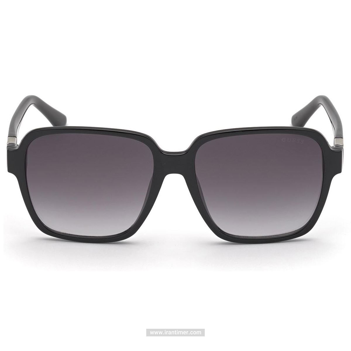 قیمت و خرید عینک آفتابی زنانه کلاسیک (guess) مدل GU S 7775 01B 57 | اورجینال و اصلی