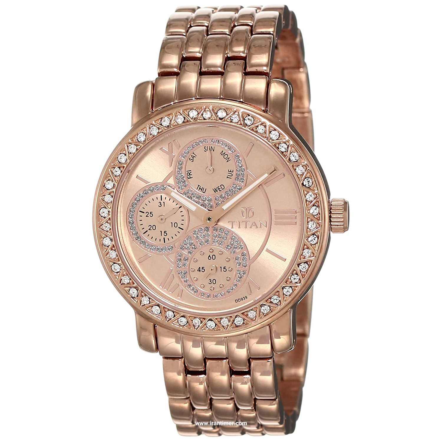 قیمت و خرید ساعت مچی زنانه تایتِن(TITAN) مدل T9743WM01 کلاسیک | اورجینال و اصلی