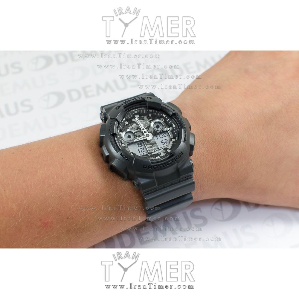 قیمت و خرید ساعت مچی مردانه کاسیو (CASIO) جی شاک مدل GA-100CF-8ADR اسپرت | اورجینال و اصلی