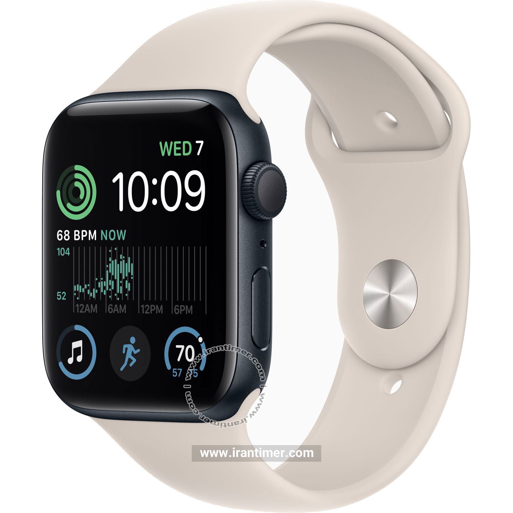 قیمت و خرید ساعت مچی مردانه زنانه اپل واچ(Apple Watch) مدل Se 2022 44mm-Black اسپرت | اورجینال و اصلی