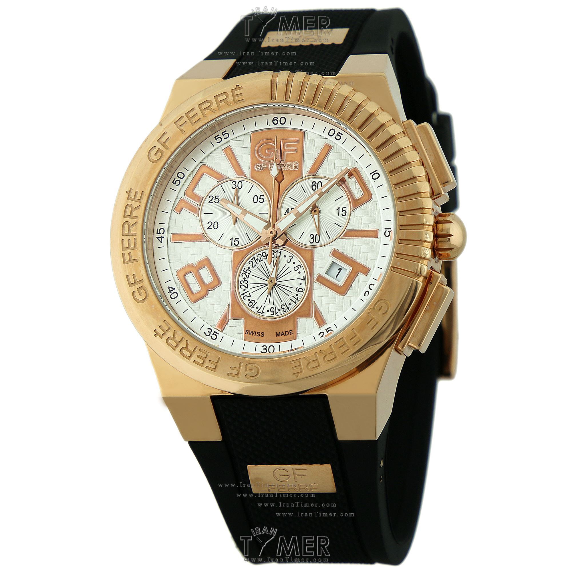 قیمت و خرید ساعت مچی مردانه جی اف فره(GF FERRE) مدل GF.RG7343G.3 اسپرت | اورجینال و اصلی