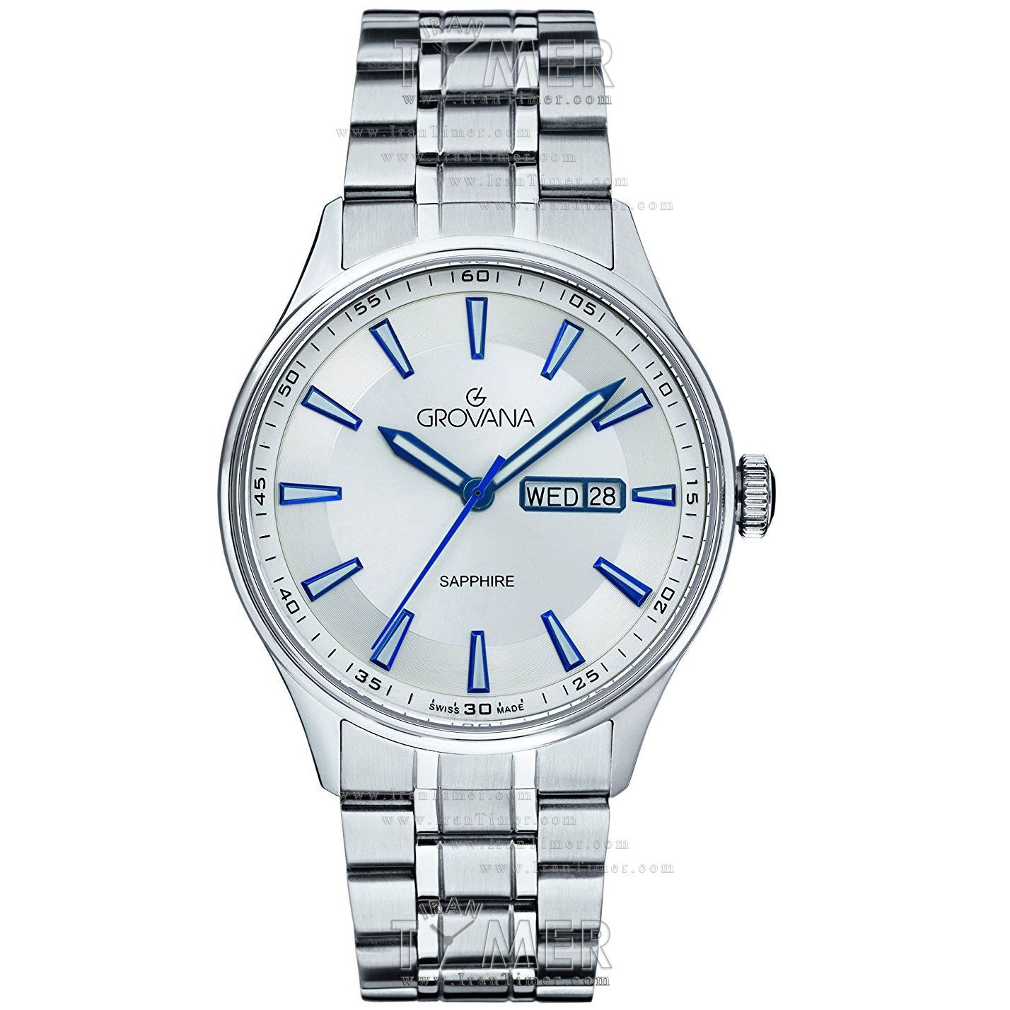 قیمت و خرید ساعت مچی مردانه گرووانا(GROVANA) مدل 1194-1132 کلاسیک | اورجینال و اصلی