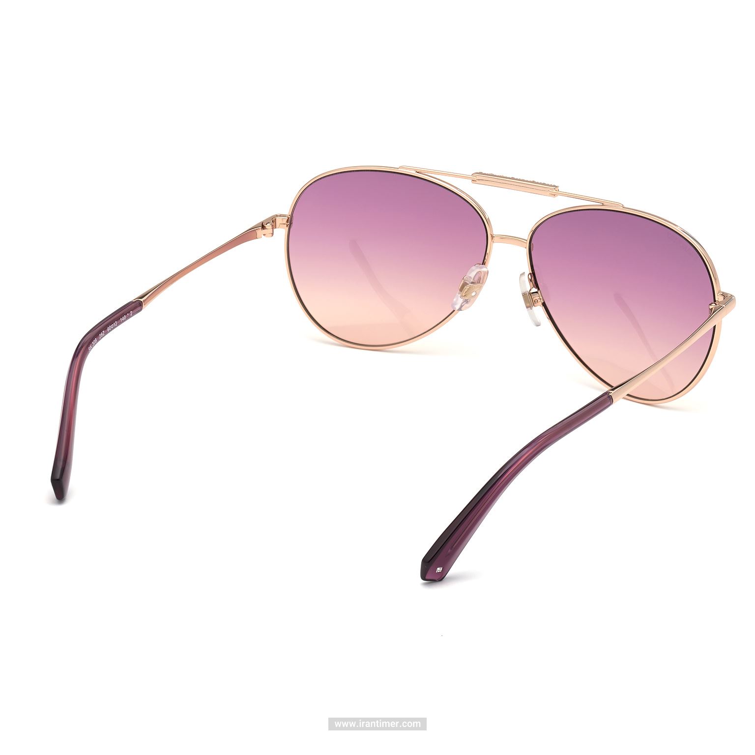 قیمت و خرید عینک آفتابی زنانه خلبانی (SWAROVSKI) مدل SK S 0308 28Z 60 | اورجینال و اصلی