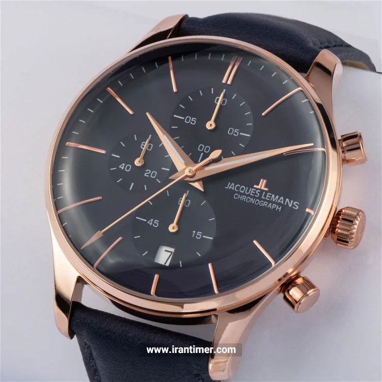 قیمت و خرید ساعت مچی مردانه ژاک لمن(JACQUES LEMANS) مدل 1-2163F کلاسیک | اورجینال و اصلی