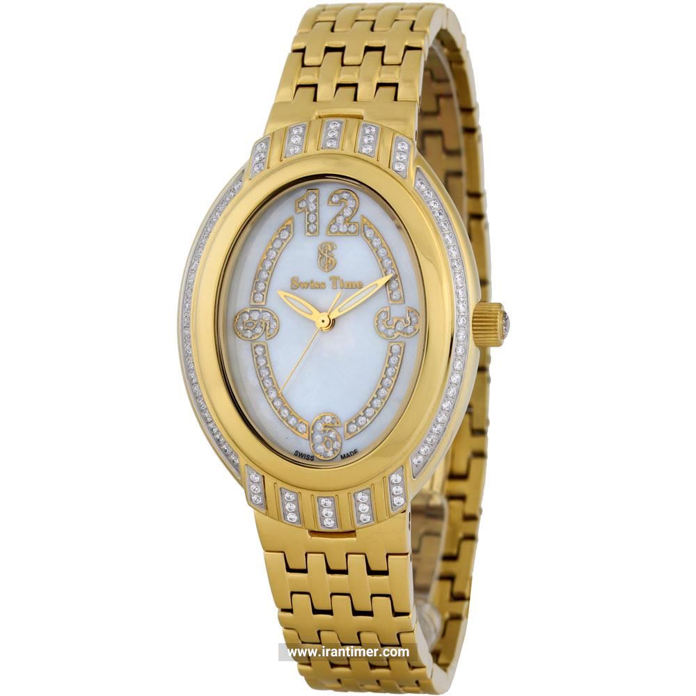 قیمت و خرید ساعت مچی زنانه سوئیس تایم(SWISS TIME) مدل ST 575-GP فشن | اورجینال و اصلی