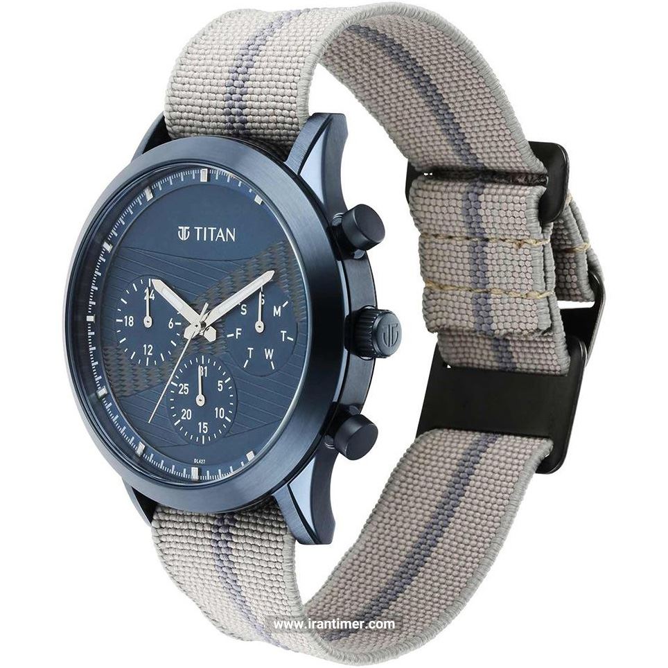 قیمت و خرید ساعت مچی مردانه تایتِن(TITAN) مدل T90129QP01 اسپرت | اورجینال و اصلی