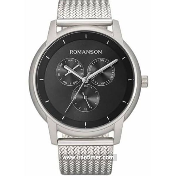 قیمت و خرید ساعت مچی مردانه رومانسون(ROMANSON) مدل TM8A22FMWWA32W-BK کلاسیک | اورجینال و اصلی