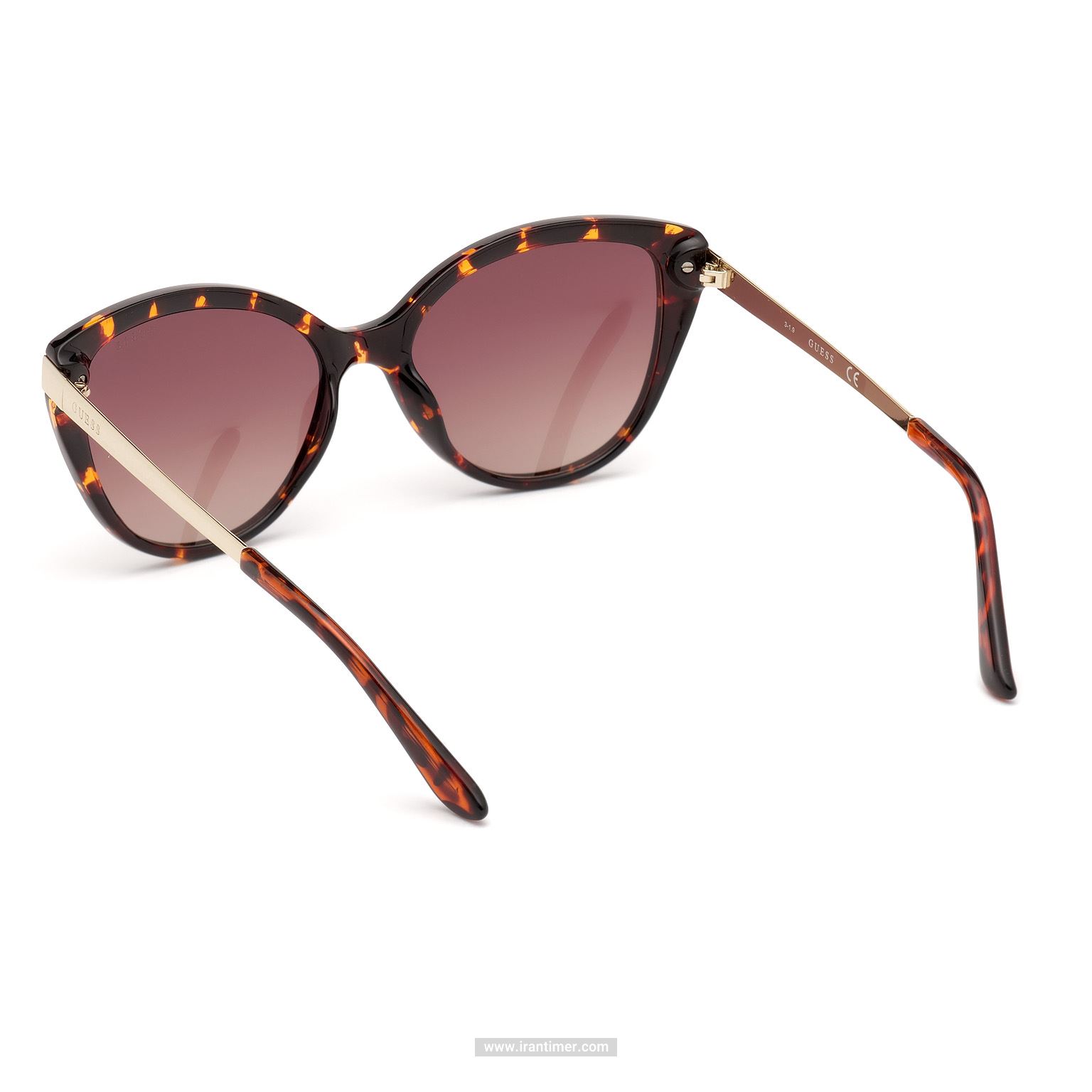 قیمت و خرید عینک آفتابی زنانه کلاسیک فشن (guess) مدل GU 7658 52F 56 | اورجینال و اصلی