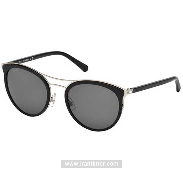 قیمت و خرید عینک آفتابی زنانه کلاسیک (SWAROVSKI) مدل SK 0177 01A 54 | اورجینال و اصلی