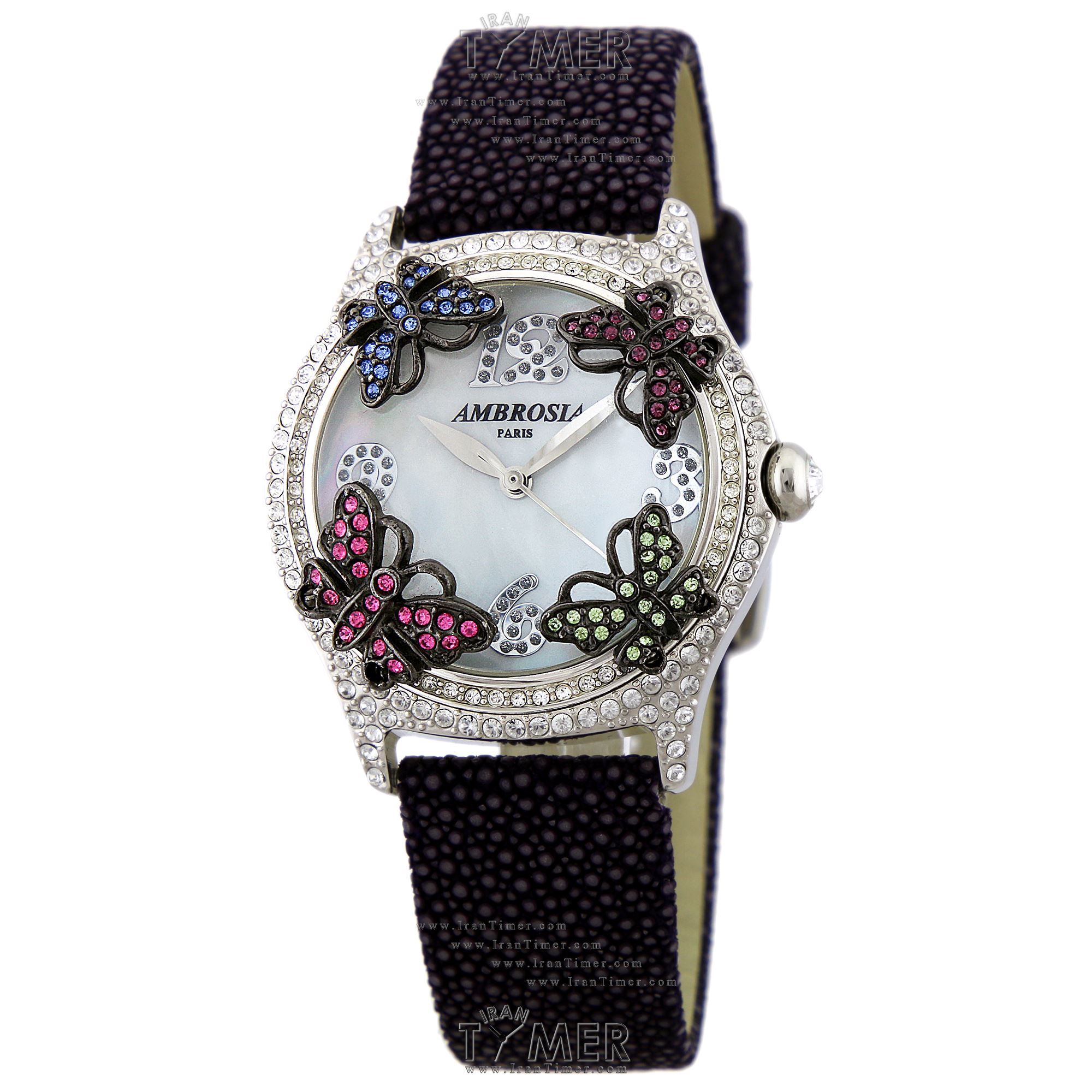 قیمت و خرید ساعت مچی زنانه آمبروزیا پاریس(AMBROSIA PARIS) مدل TUILERIE-MULTI-LAV فشن | اورجینال و اصلی