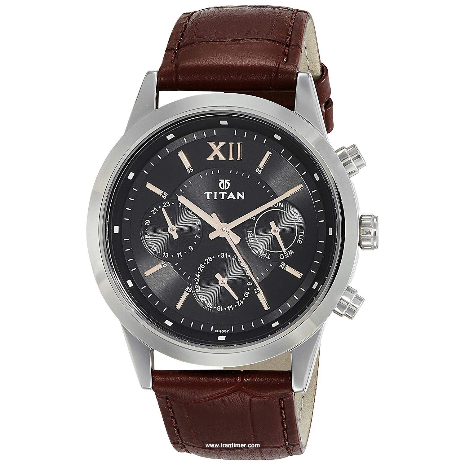 قیمت و خرید ساعت مچی مردانه تایتِن(TITAN) مدل T1766SL02 کلاسیک | اورجینال و اصلی