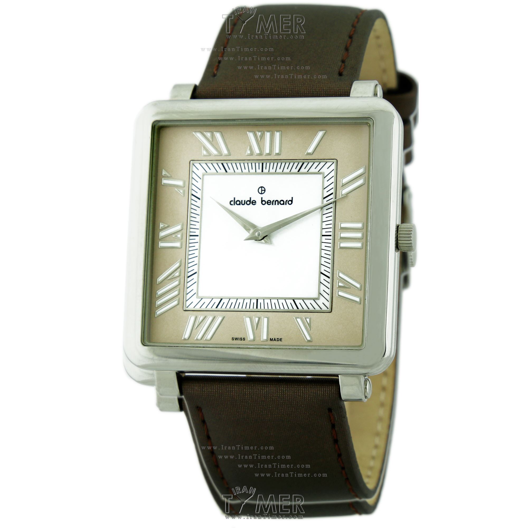 قیمت و خرید ساعت مچی مردانه کلودبرنارد(CLAUDE BERNARD) مدل 20063-S255BR کلاسیک | اورجینال و اصلی