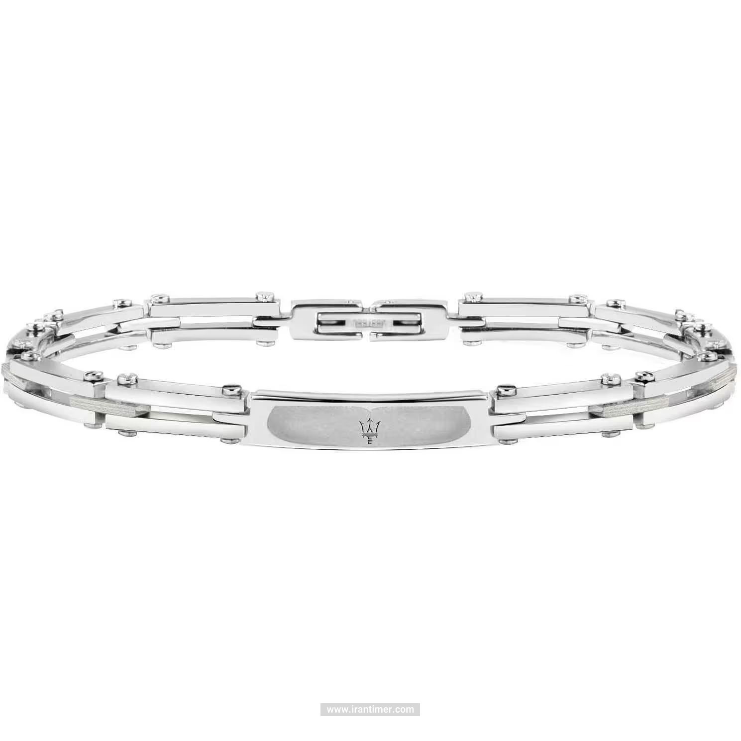 قیمت و خرید دستبند باز مردانه مازراتی(MASERATI) مدل JM417AKV03 کلاسیک | اورجینال و اصلی