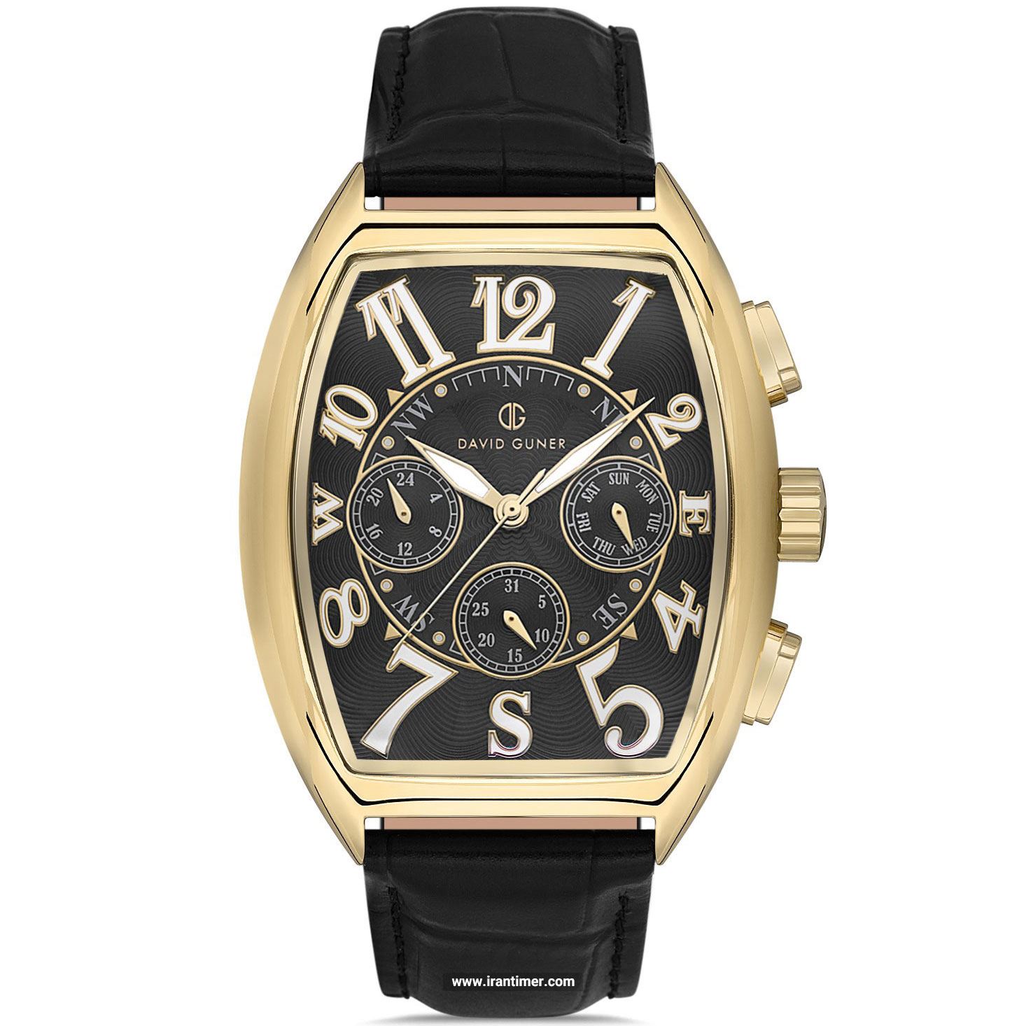 قیمت و خرید ساعت مچی مردانه دیوید گانر(David Guner) مدل DG-8707GB-N2 کلاسیک | اورجینال و اصلی