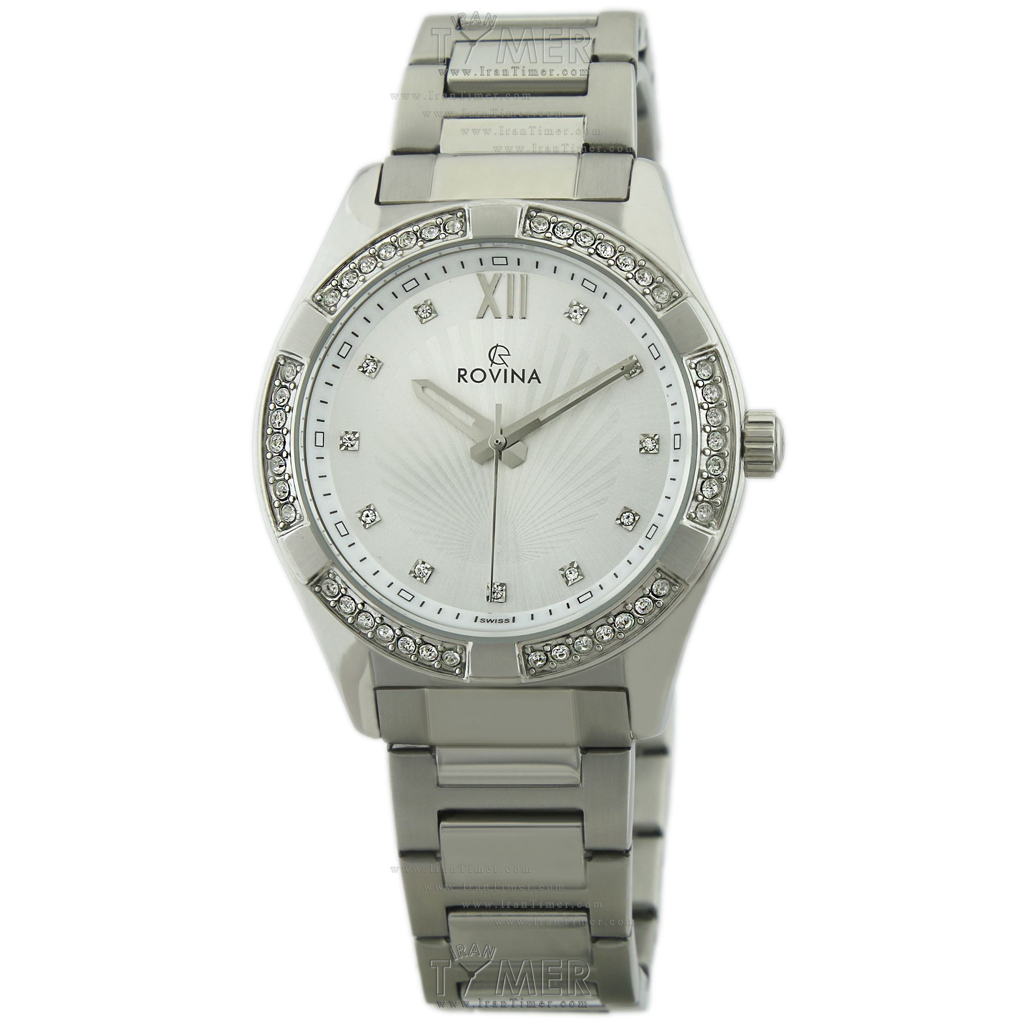 قیمت و خرید ساعت مچی زنانه رُوینا(ROVINA) مدل 51152L1BW کلاسیک | اورجینال و اصلی