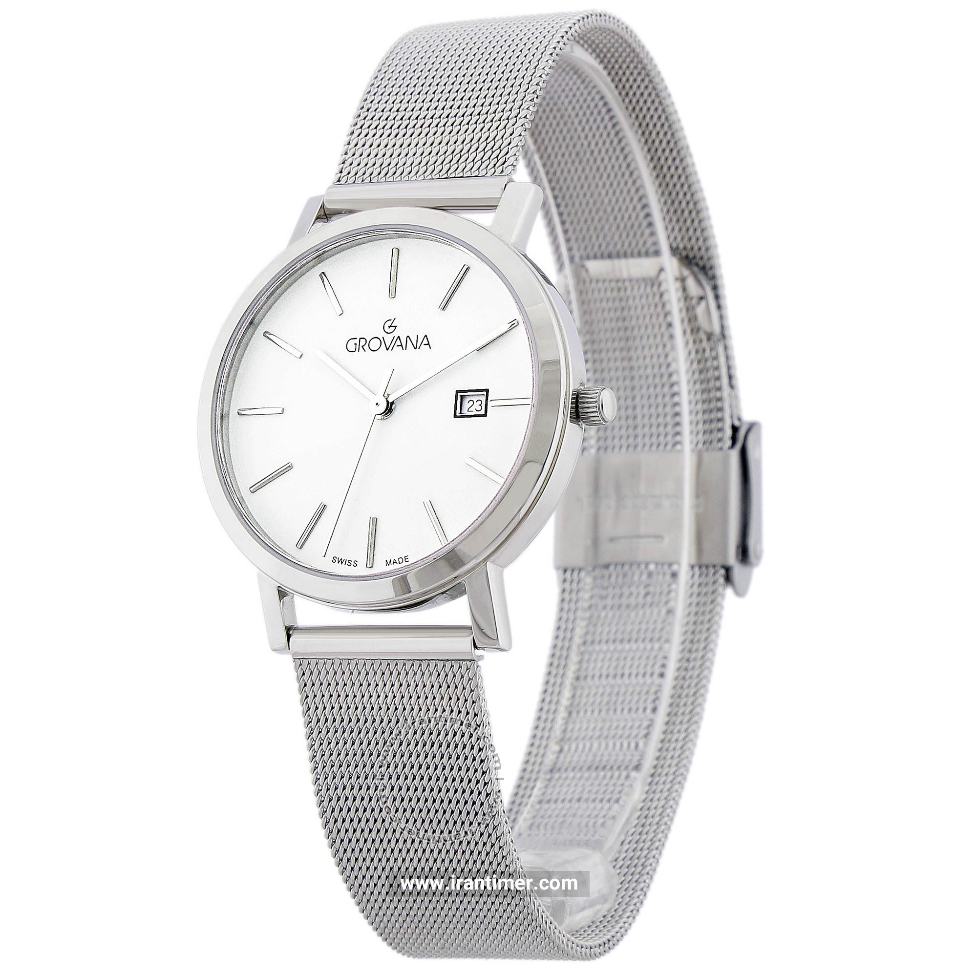 قیمت و خرید ساعت مچی زنانه گرووانا(GROVANA) مدل 3230-9999 کلاسیک | اورجینال و اصلی