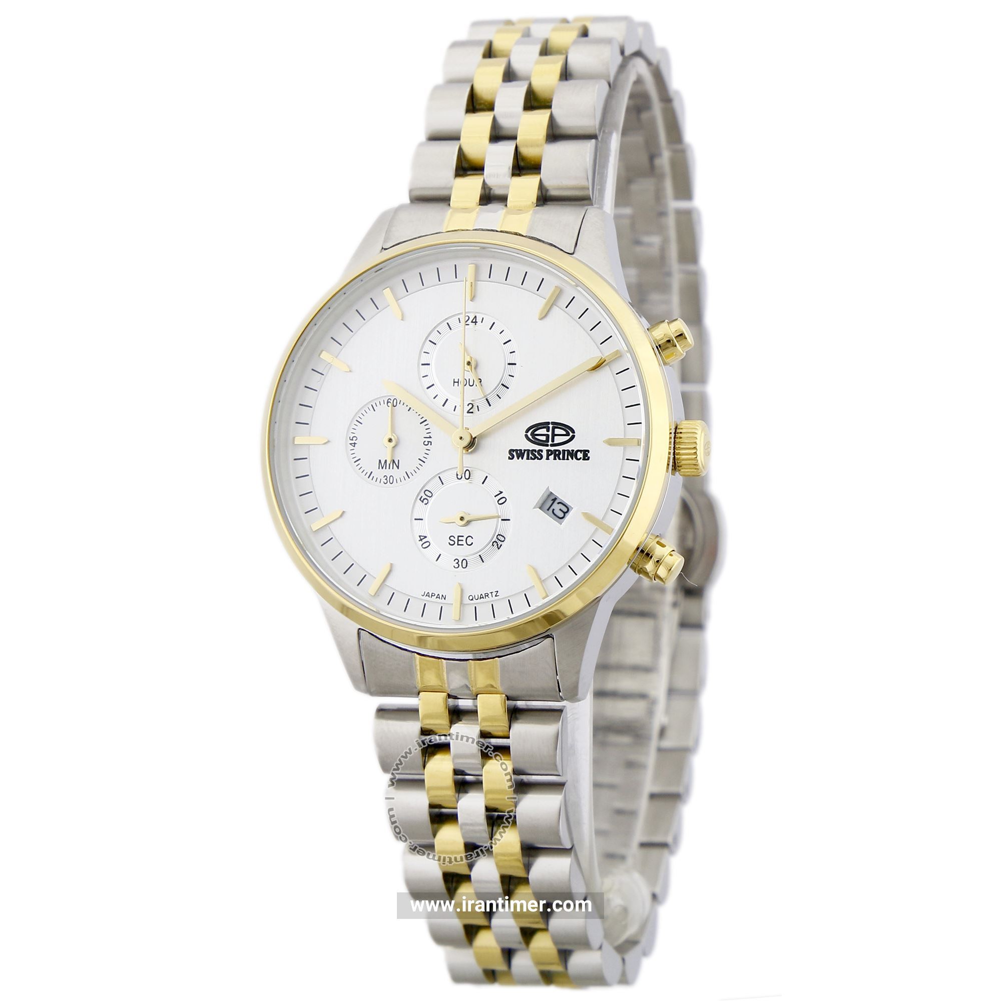 قیمت و خرید ساعت مچی زنانه سوئیس پرنس(Swiss Prince) مدل 000841L-SGS کلاسیک | اورجینال و اصلی
