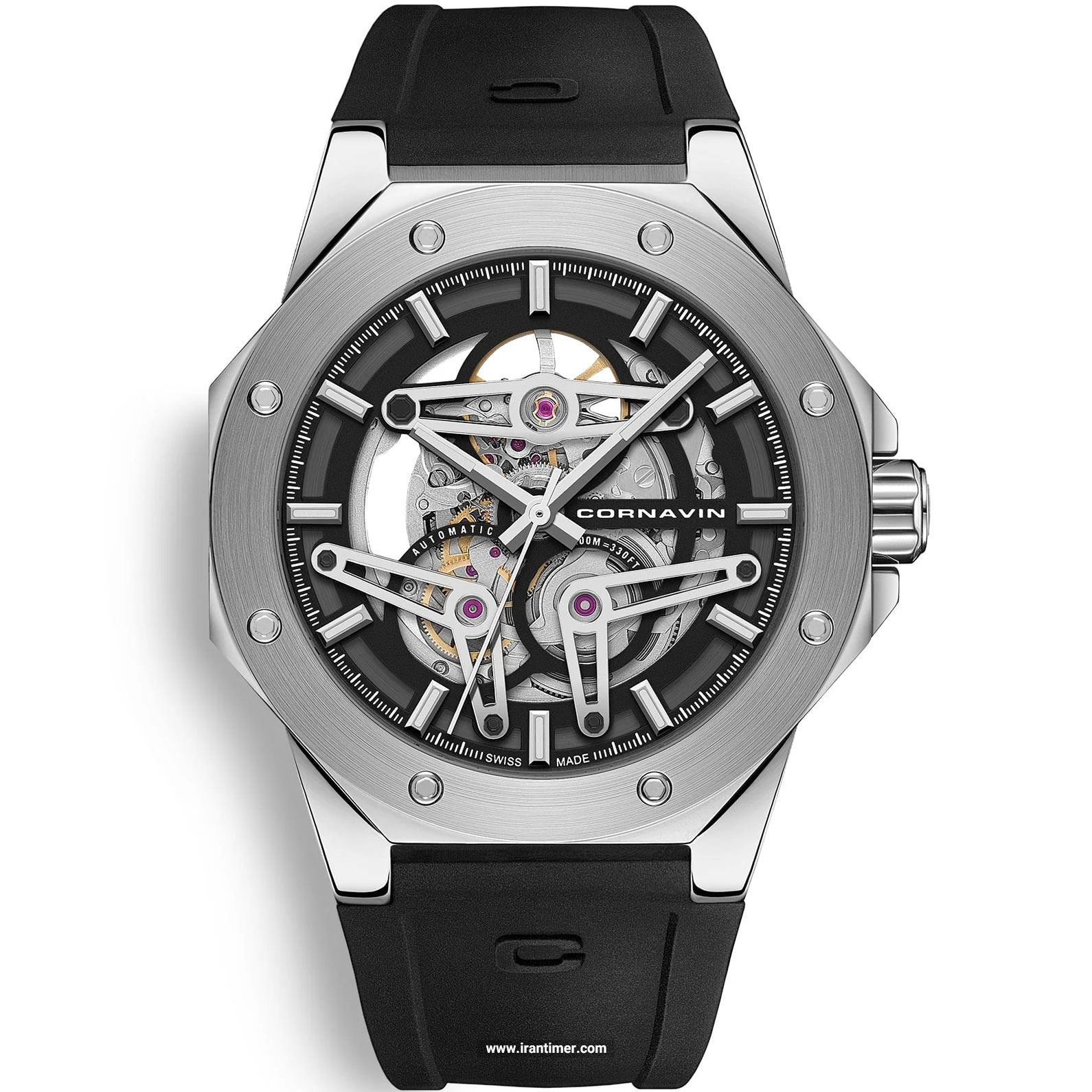 قیمت و خرید ساعت مچی مردانه کورناوین(CORNAVIN) مدل COR.SK.01.R اسپرت | اورجینال و اصلی