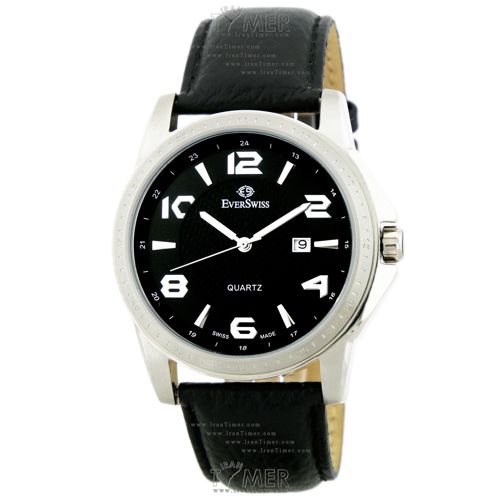 قیمت و خرید ساعت مچی مردانه اورسوئیس(EVER SWISS) مدل 19229-S154 کلاسیک اسپرت | اورجینال و اصلی