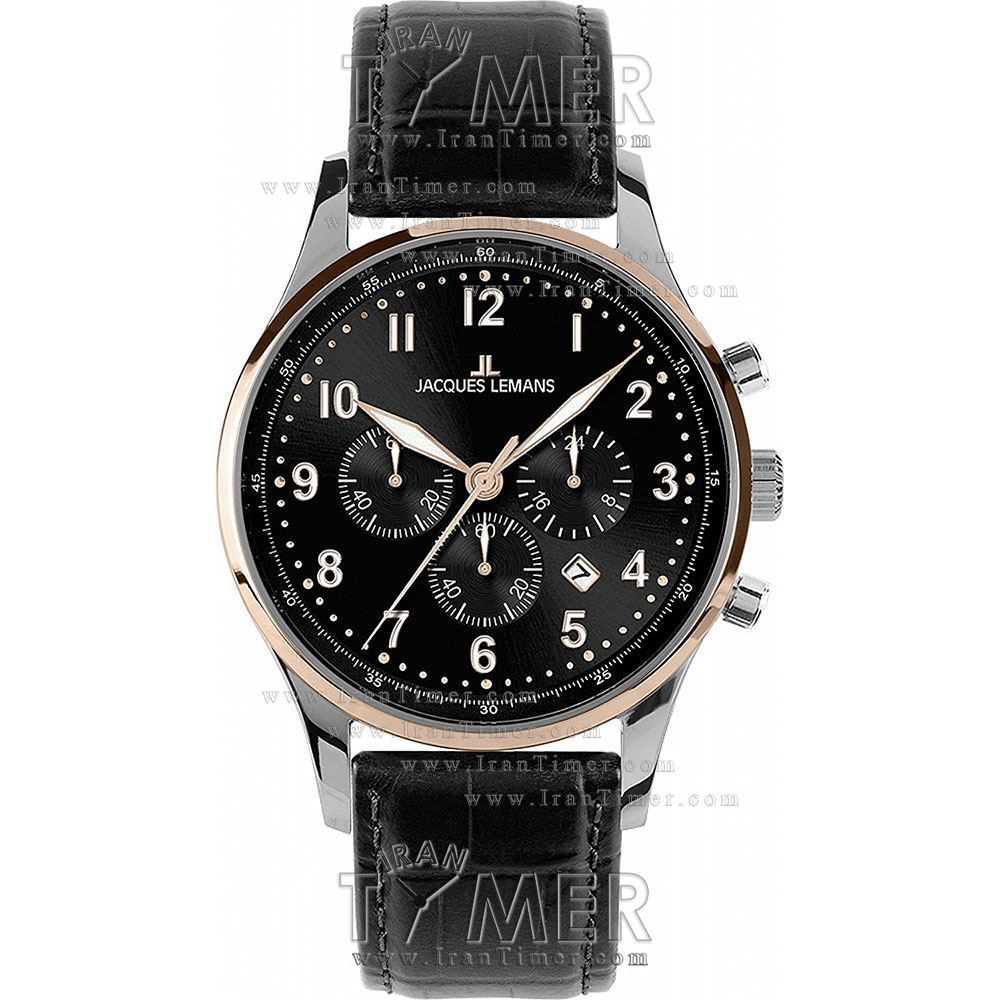 قیمت و خرید ساعت مچی مردانه ژاک لمن(JACQUES LEMANS) مدل 1-1656C کلاسیک | اورجینال و اصلی