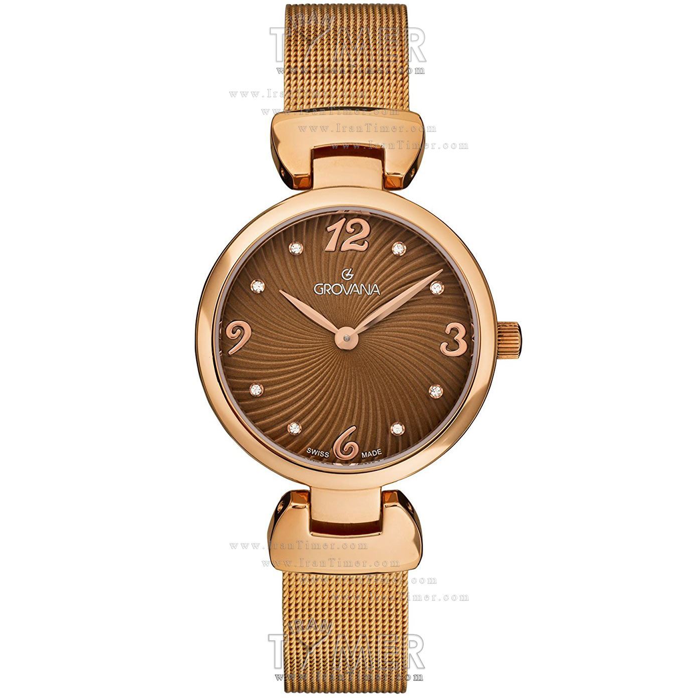 قیمت و خرید ساعت مچی زنانه گرووانا(GROVANA) مدل 4485-1166 کلاسیک | اورجینال و اصلی