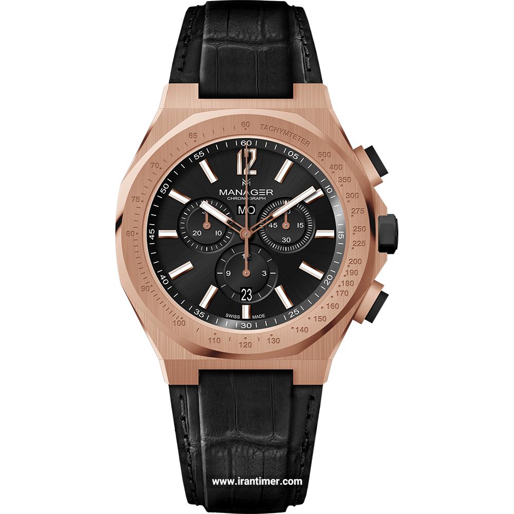 قیمت و خرید ساعت مچی مردانه منیجر(MANAGER) مدل MAN-OF-01-RL کلاسیک | اورجینال و اصلی