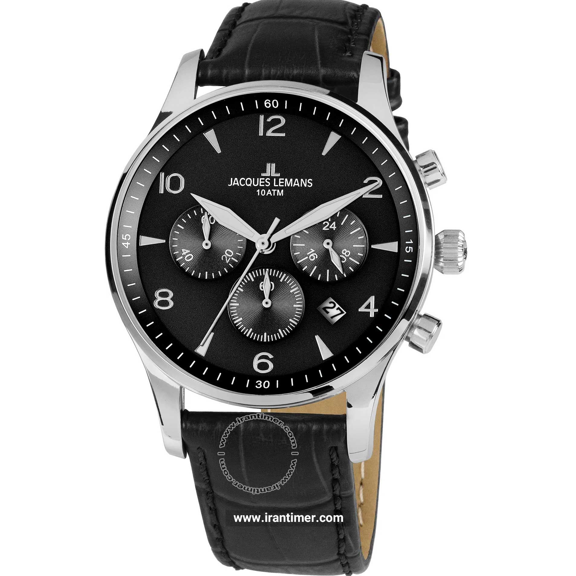 قیمت و خرید ساعت مچی مردانه ژاک لمن(JACQUES LEMANS) مدل 1-1654.2ZA کلاسیک | اورجینال و اصلی