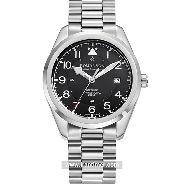 قیمت و خرید ساعت مچی مردانه رومانسون(ROMANSON) مدل AM2027MMSWA38B-BK کلاسیک | اورجینال و اصلی