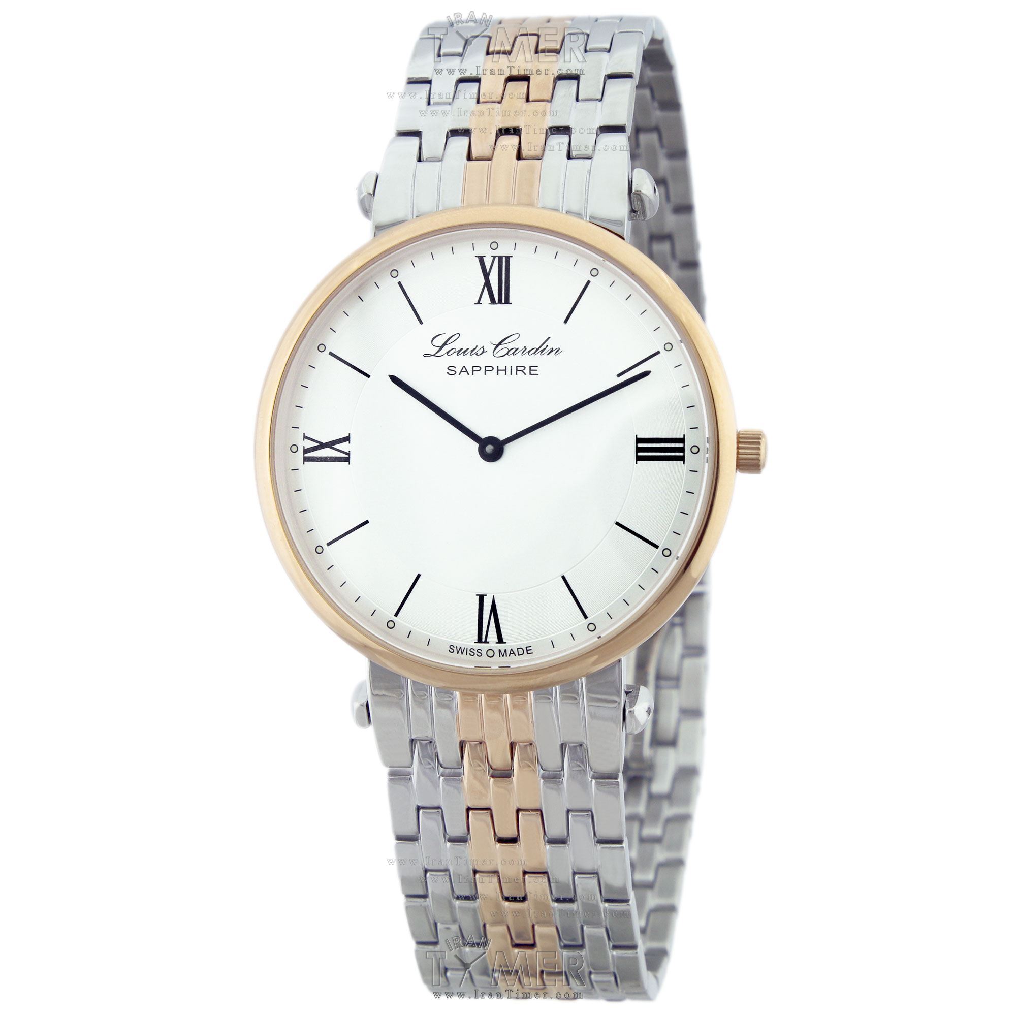 قیمت و خرید ساعت مچی مردانه لوئیس کاردین(LOUIS CARDIN) مدل LC008RG/M کلاسیک | اورجینال و اصلی