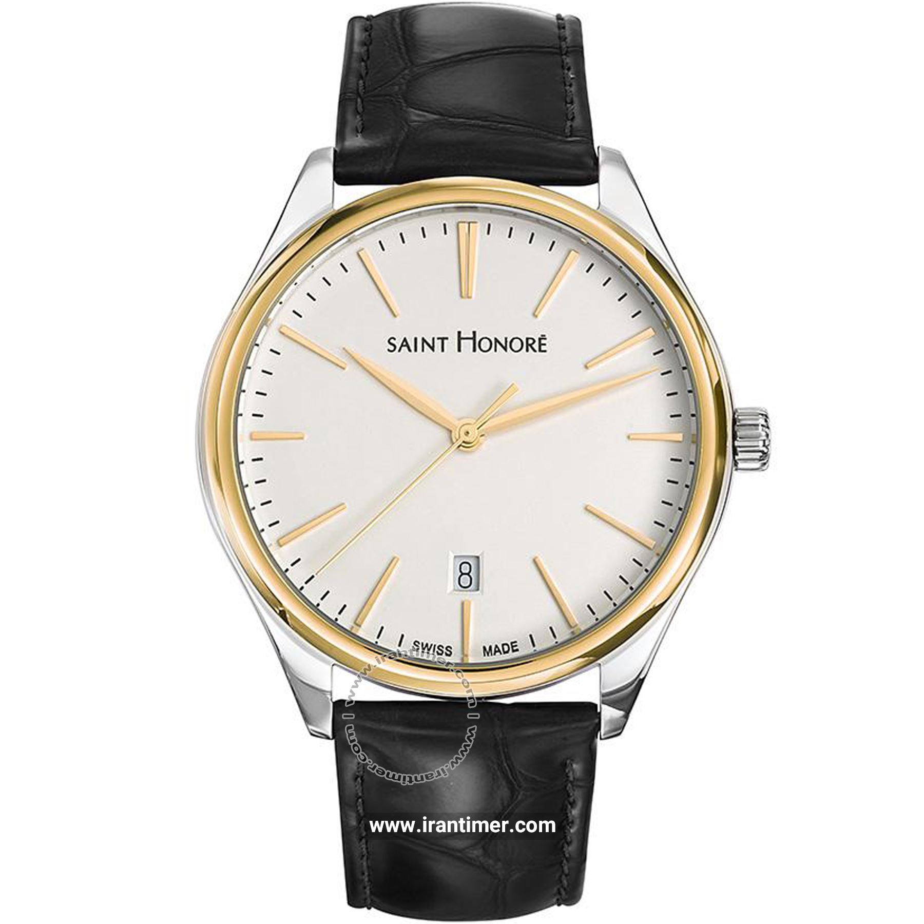 قیمت و خرید ساعت مچی مردانه سانتا نوره (SAINT HONORE) مدل 866017 4AIT کلاسیک | اورجینال و اصلی