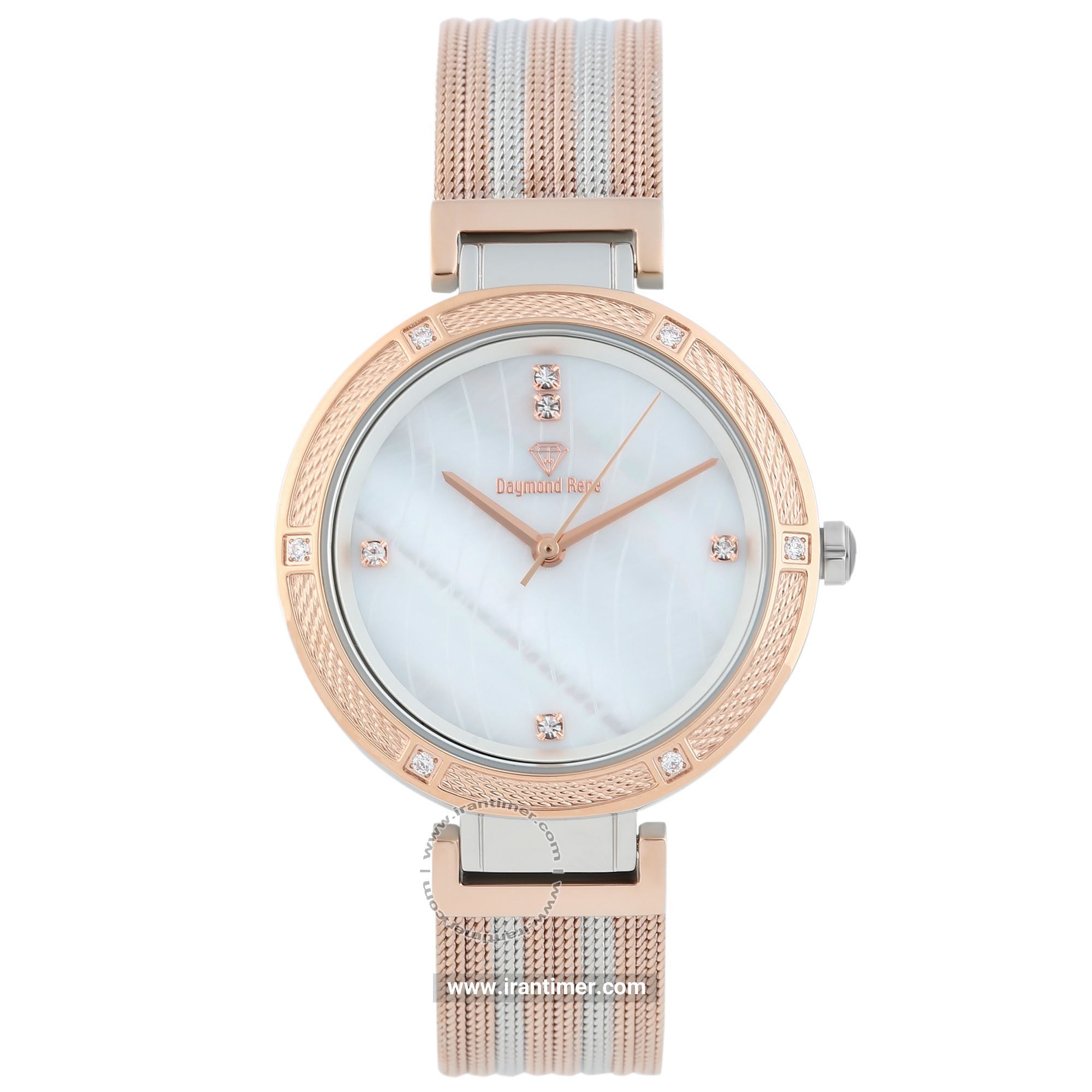 قیمت و خرید ساعت مچی زنانه دیموند رنه(DAYMOND RENE) مدل 7021HB-R1 کلاسیک | اورجینال و اصلی