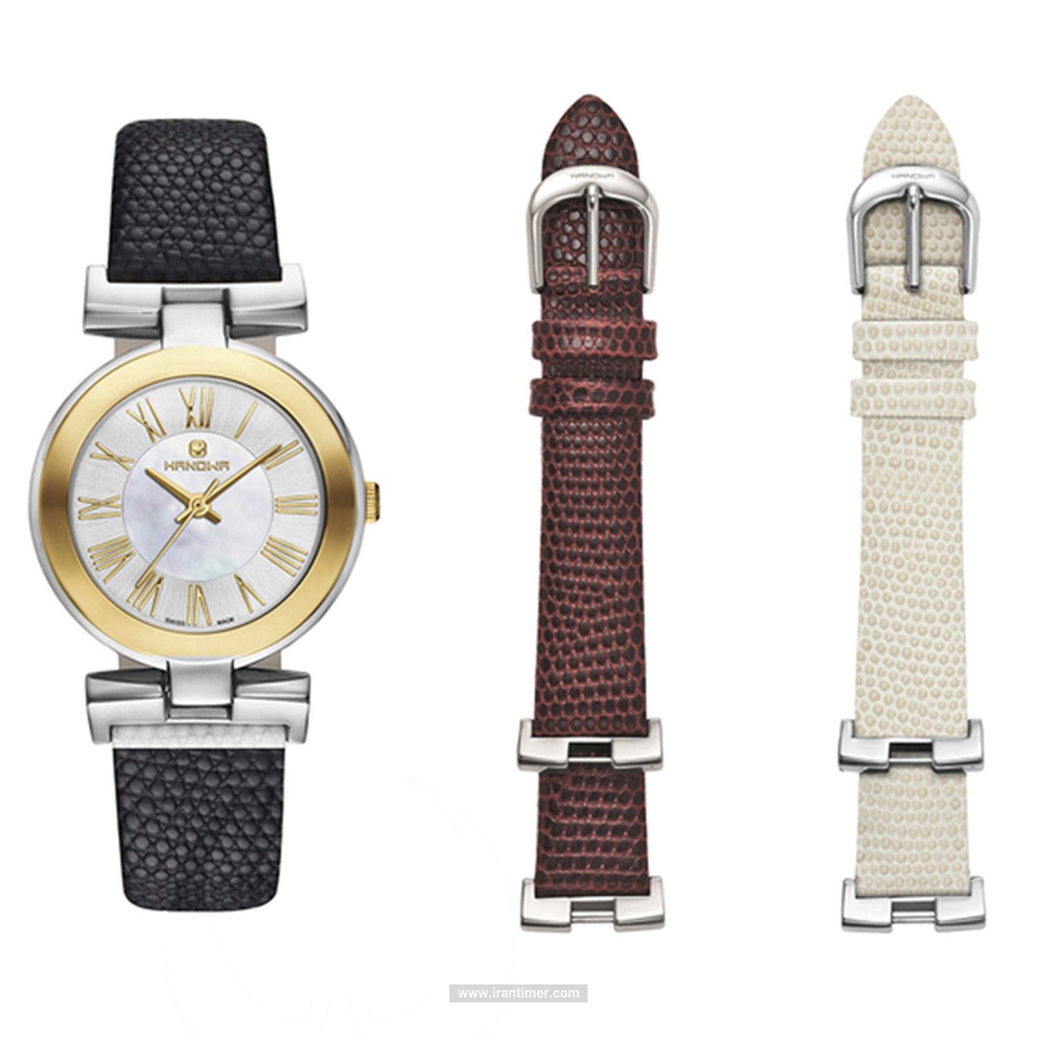 قیمت و خرید ساعت مچی زنانه هانوا(HANOWA) مدل 16-8007.55.001set کلاسیک | اورجینال و اصلی