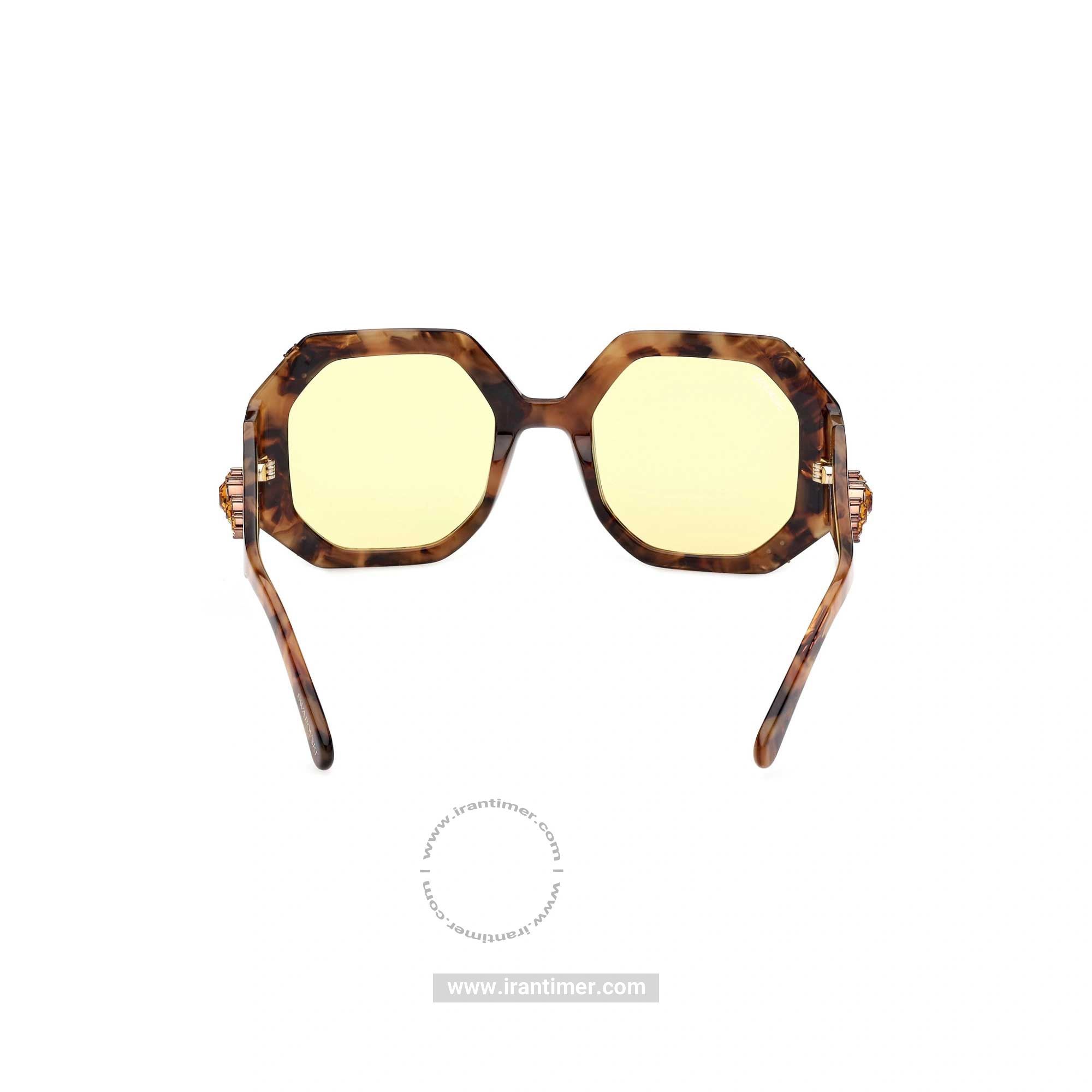 قیمت و خرید عینک آفتابی زنانه فشن (SWAROVSKI) مدل SK 0375 52G 53 | اورجینال و اصلی