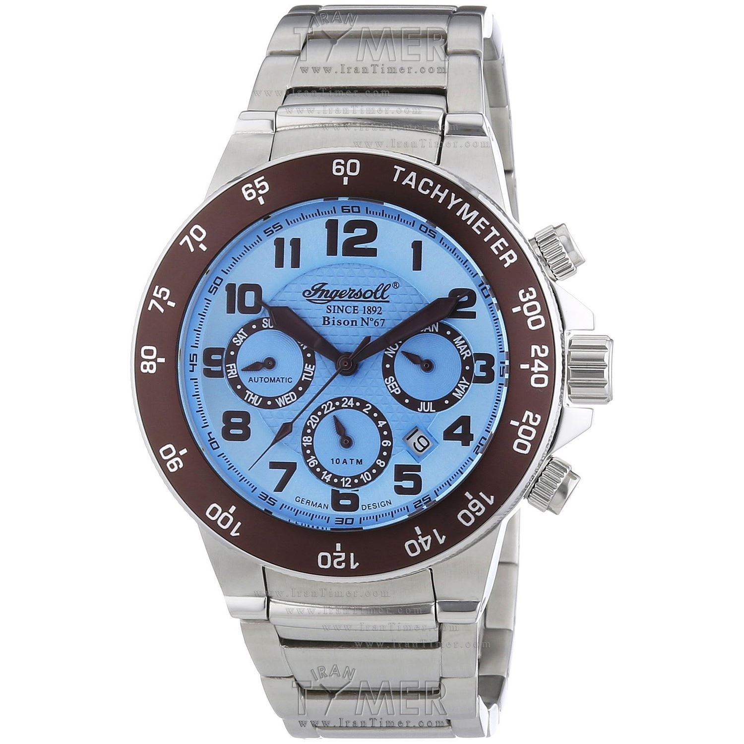 قیمت و خرید ساعت مچی مردانه اینگرسول(INGERSOLL) مدل IN1512BLMB کلاسیک | اورجینال و اصلی