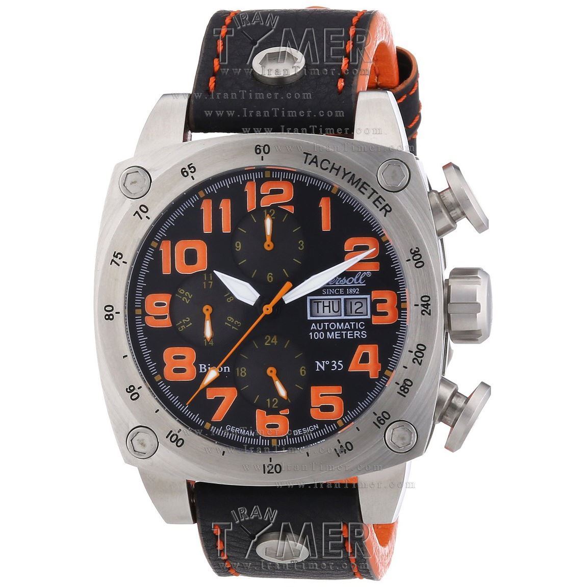 قیمت و خرید ساعت مچی مردانه اینگرسول(INGERSOLL) مدل IN2808BKOR اسپرت | اورجینال و اصلی