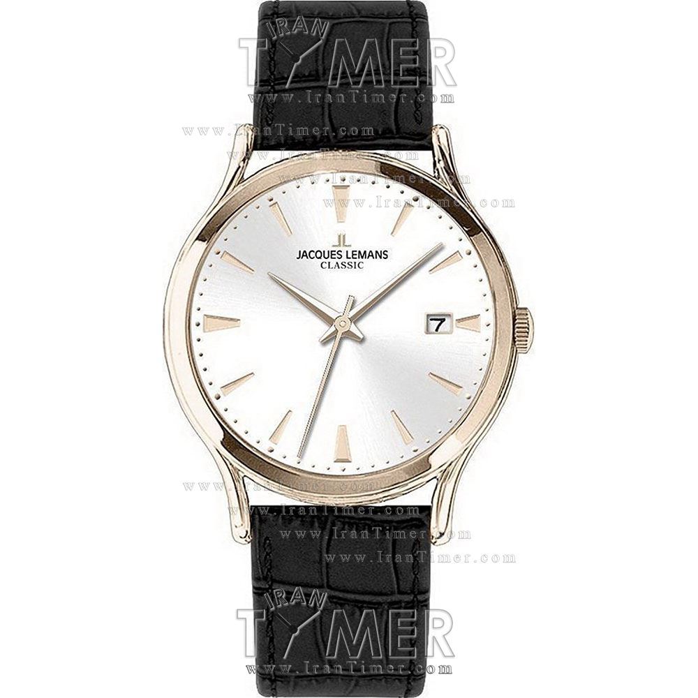 قیمت و خرید ساعت مچی مردانه ژاک لمن(JACQUES LEMANS) مدل 1-1497G کلاسیک | اورجینال و اصلی