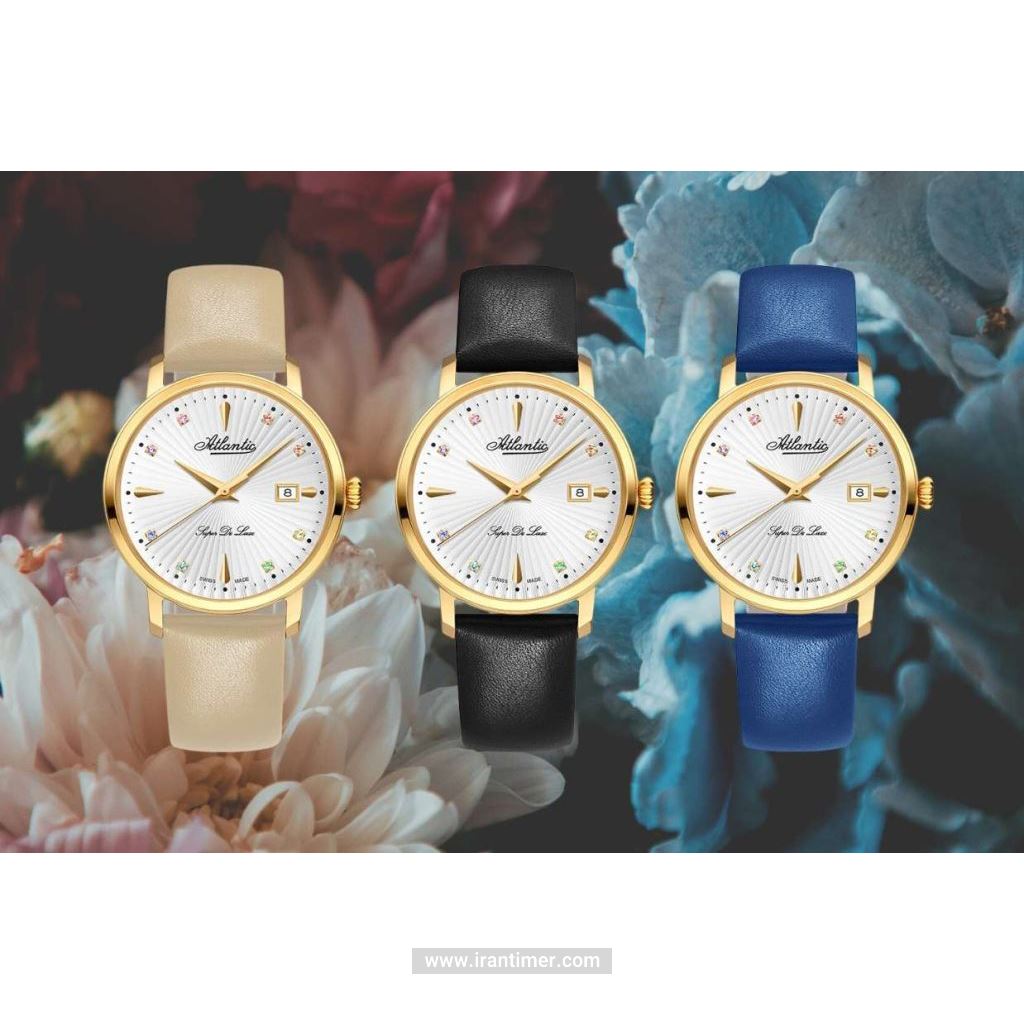 قیمت و خرید ساعت مچی زنانه آتلانتیک(ATLANTIC) مدل AC-29355.45.29LBK فشن | اورجینال و اصلی