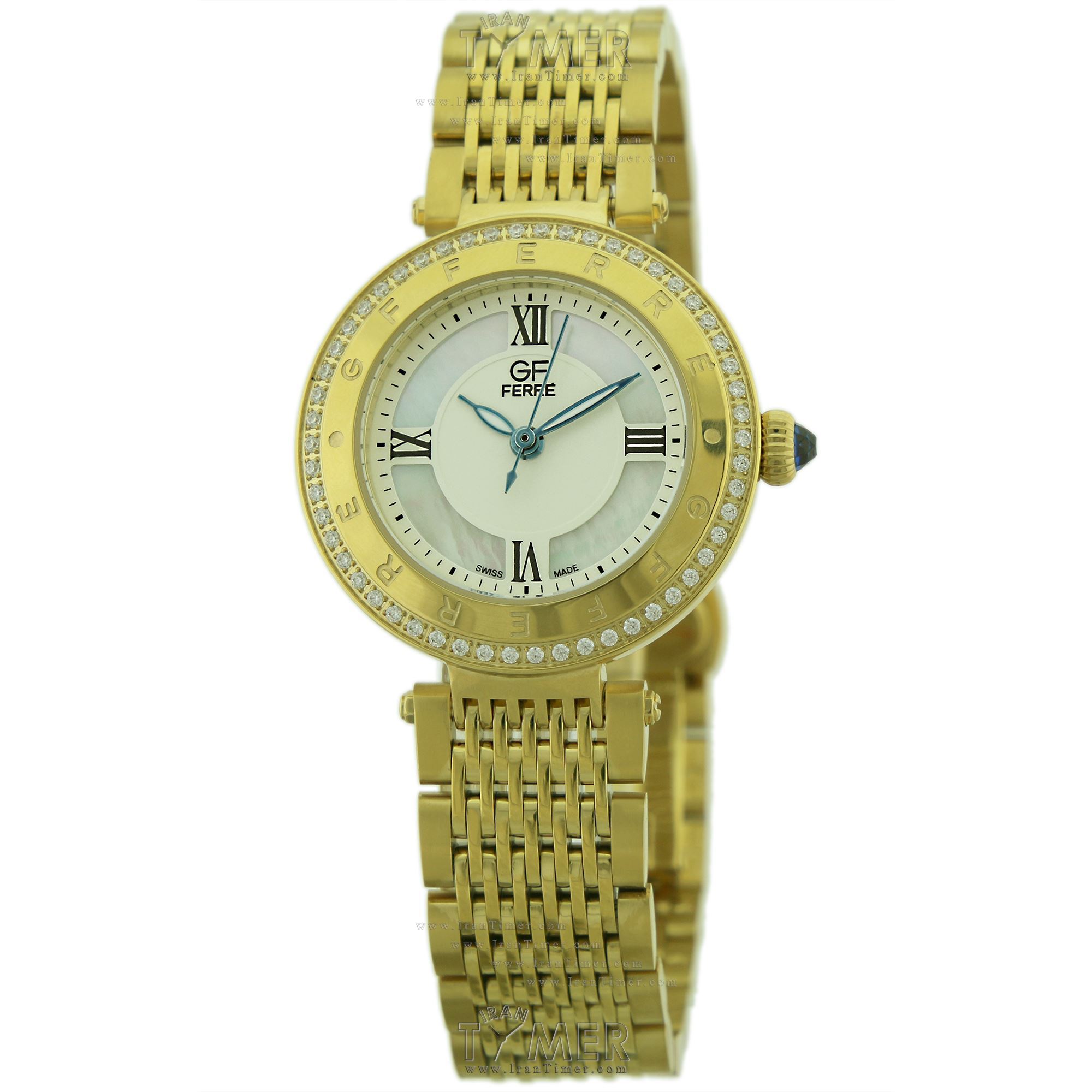 قیمت و خرید ساعت مچی زنانه جی اف فره(GF FERRE) مدل GF.GP6110L کلاسیک | اورجینال و اصلی