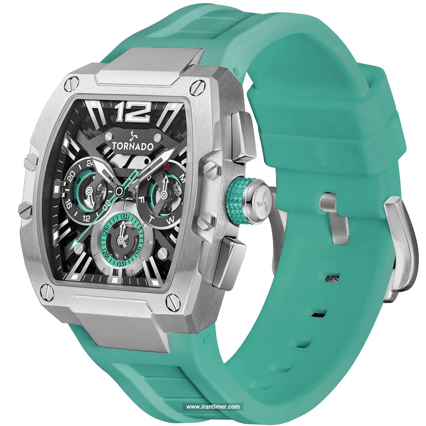 قیمت و خرید ساعت مچی مردانه تورنادو(Tornado) مدل T23105-SSHB اسپرت | اورجینال و اصلی