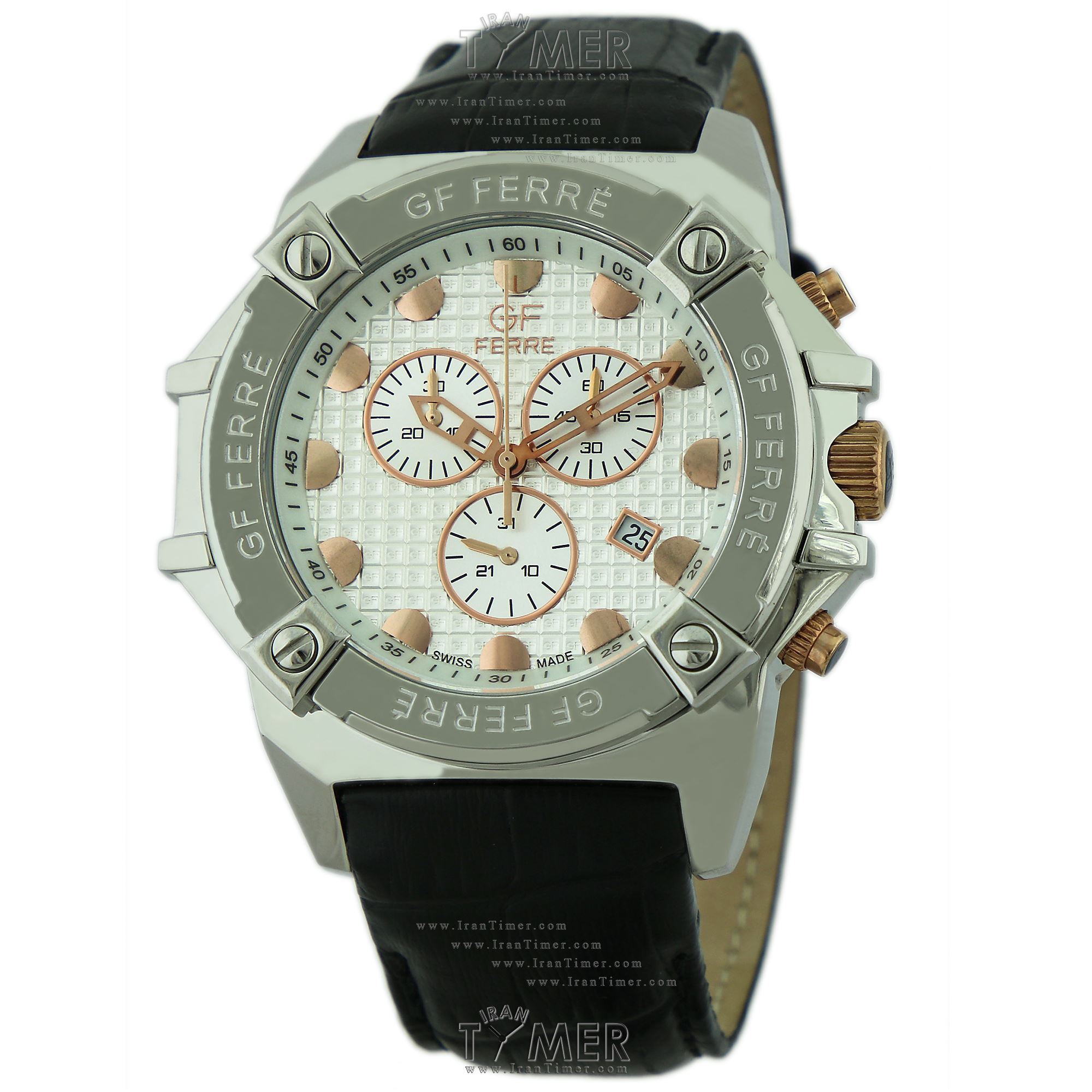 قیمت و خرید ساعت مچی مردانه جی اف فره(GF FERRE) مدل GF.SS3085 کلاسیک اسپرت | اورجینال و اصلی