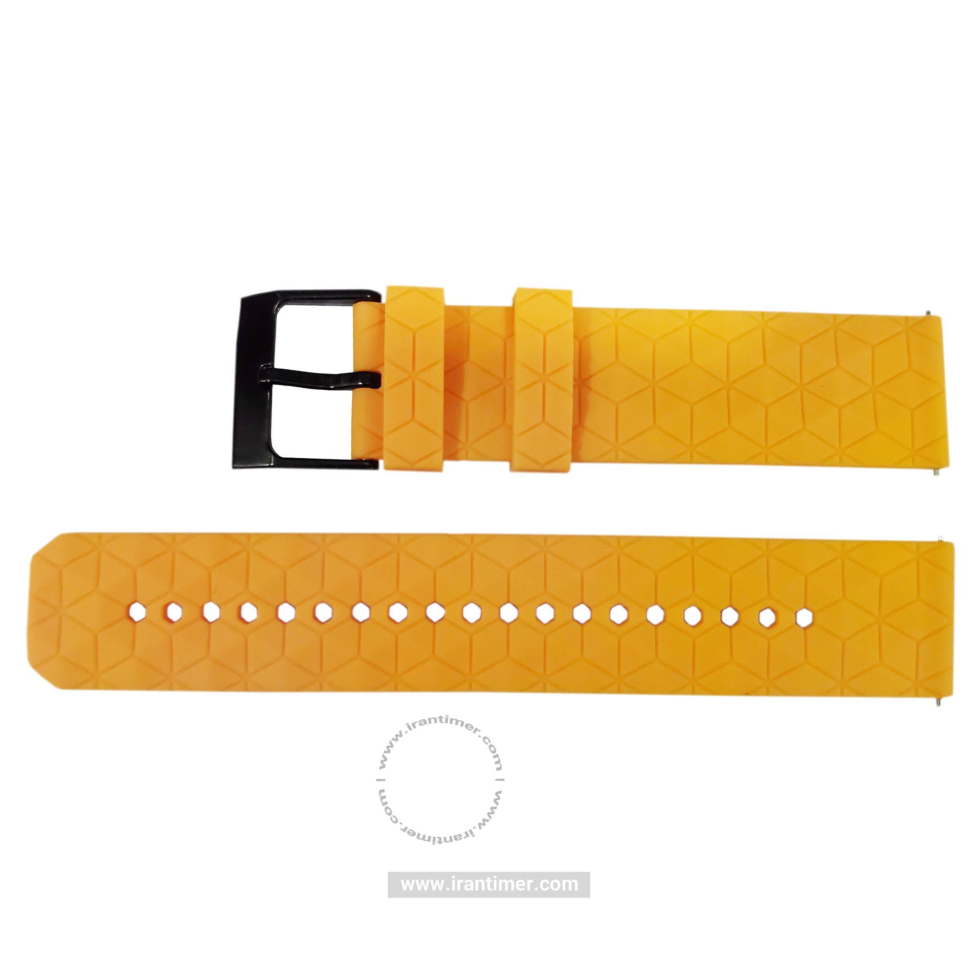 لوازم جانبی سلکشن مدل Yellow Silicon 22mm