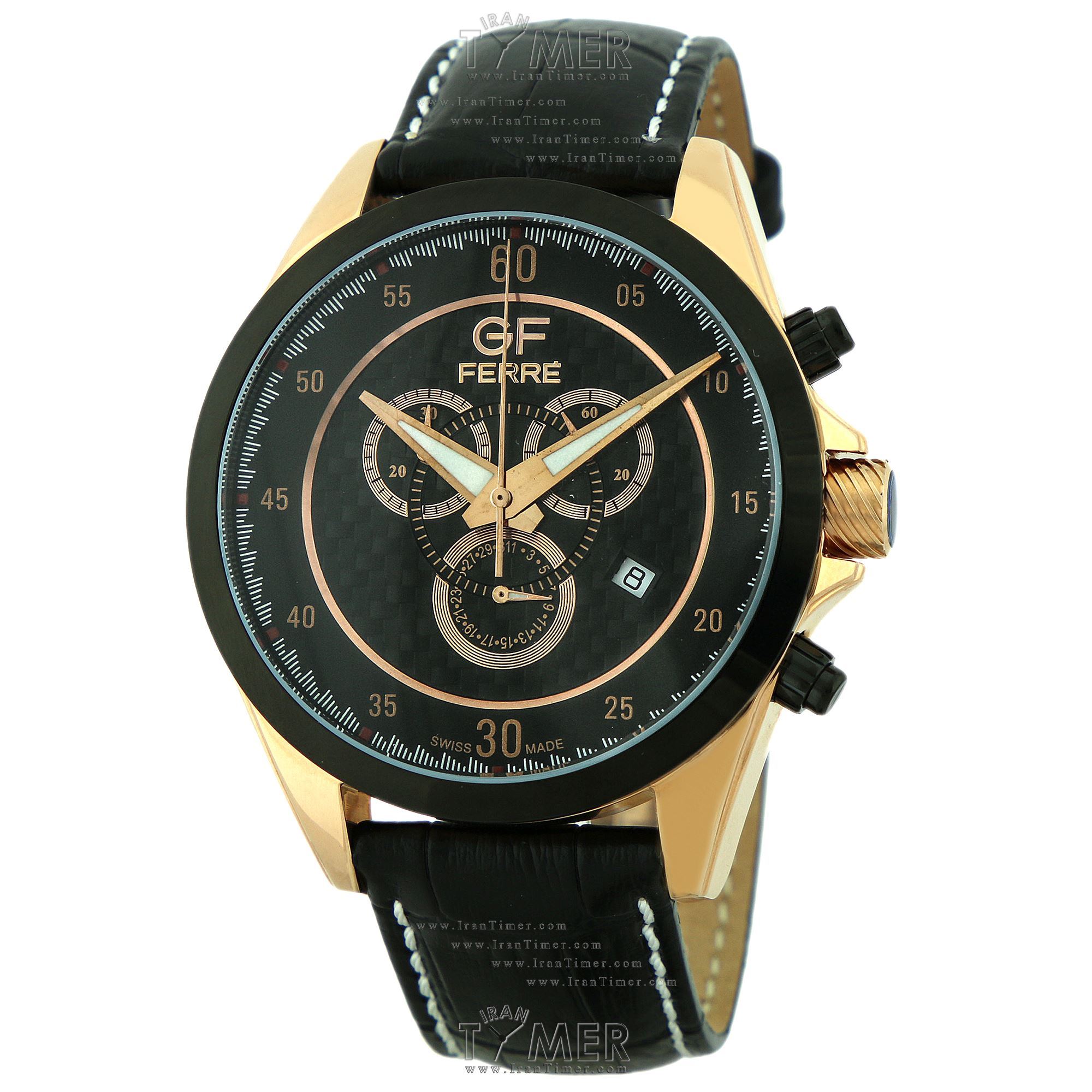 قیمت و خرید ساعت مچی مردانه جی اف فره(GF FERRE) مدل GF.RG7401.2.2 کلاسیک اسپرت | اورجینال و اصلی