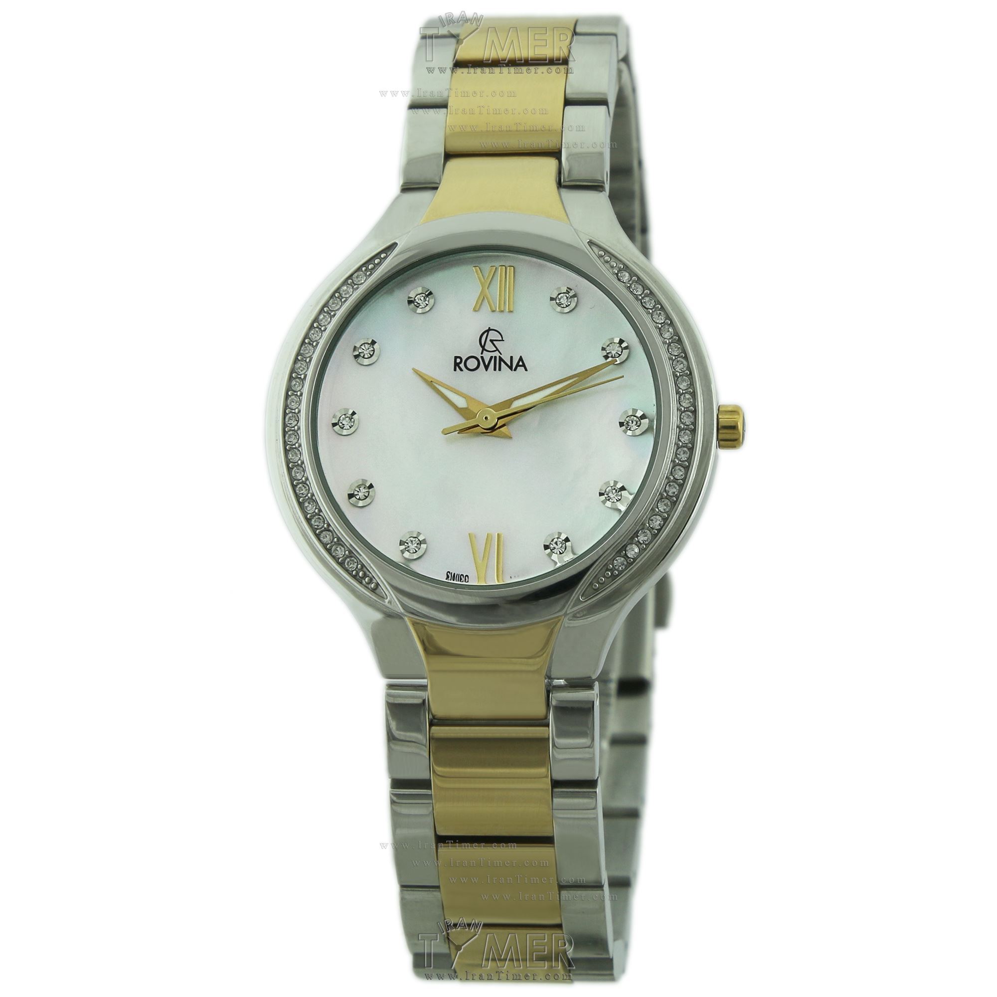 قیمت و خرید ساعت مچی زنانه رُوینا(ROVINA) مدل 52174L2BW فشن | اورجینال و اصلی