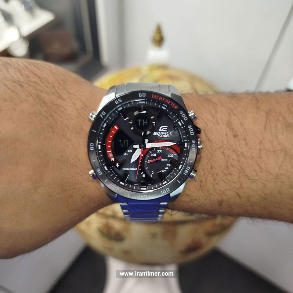 قیمت و خرید ساعت مچی مردانه کاسیو (CASIO) ادیفس(ادیفایس) مدل ECB-900DB-1ADR کلاسیک | اورجینال و اصلی