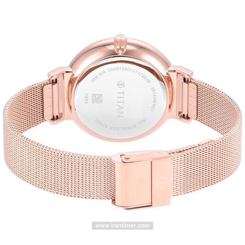 قیمت و خرید ساعت مچی زنانه تایتِن(TITAN) مدل T95144WM01 کلاسیک | اورجینال و اصلی