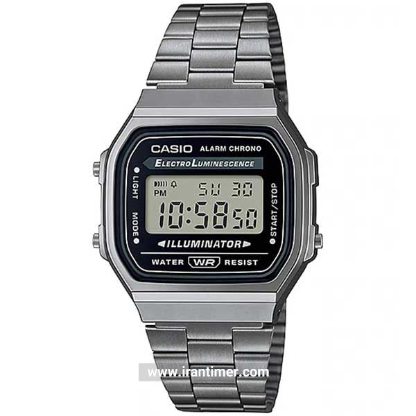 قیمت و خرید ساعت مچی مردانه کاسیو (CASIO) جنرال مدل A168WGG-1ADF کلاسیک | اورجینال و اصلی